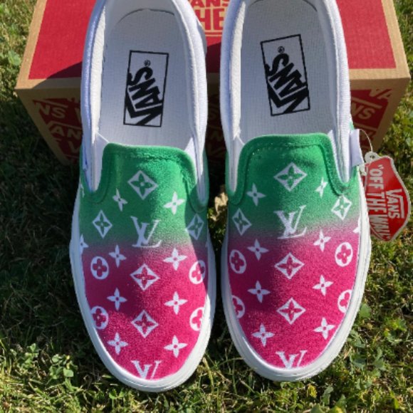 Designer LV Custom Vans - Picture 4 of 6